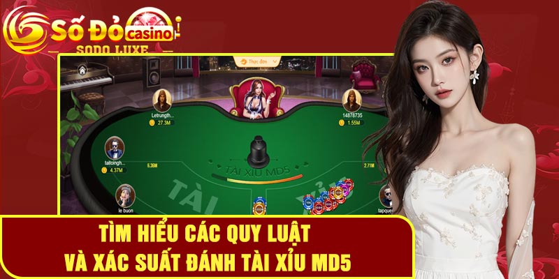 Tìm hiểu các quy luật và xác suất đánh tài xỉu MD5